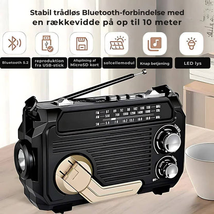 SafeWave | Nødradio med powerbank