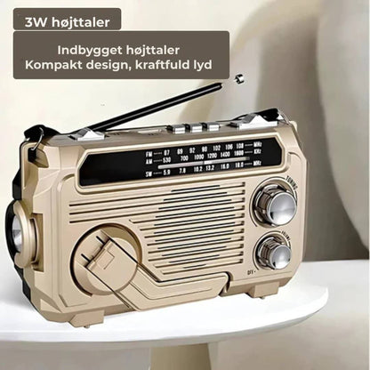 SafeWave | Nødradio med powerbank